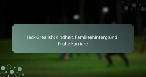 Jack Grealish: Kindheit, Familienhintergrund, Frühe Karriere