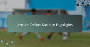 Jermain Defoe: Karriere-Highlights